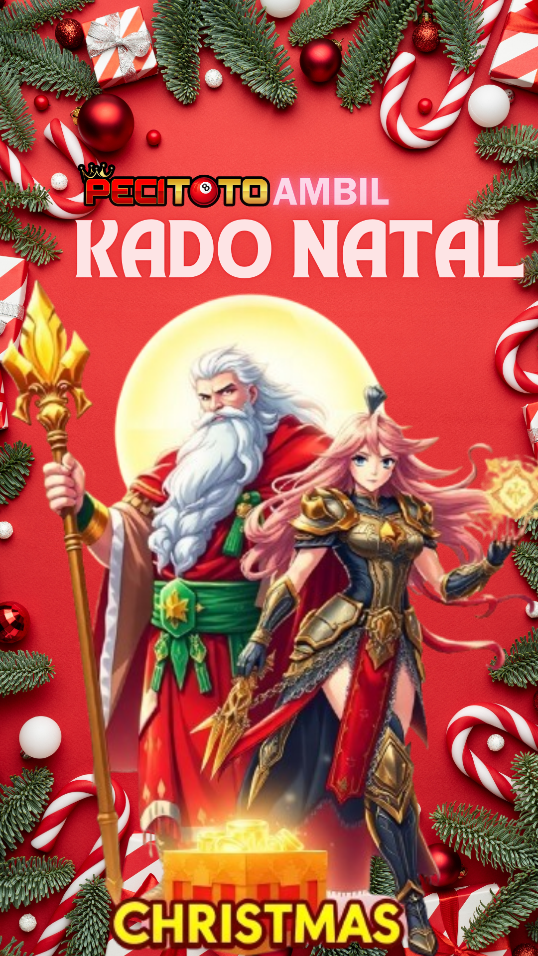 Ambil kado Natal Segera di Pecitoto